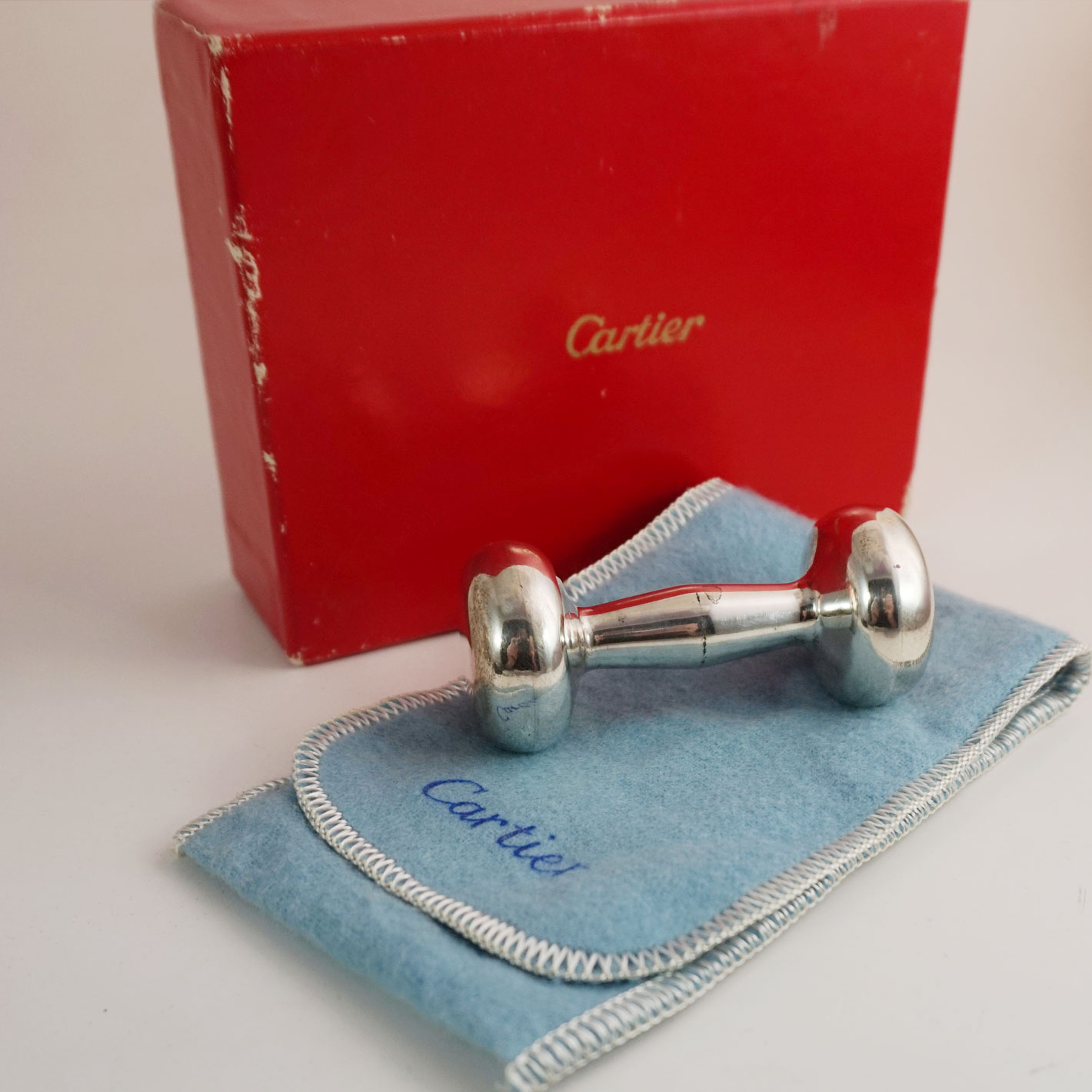 cartier baby rattle